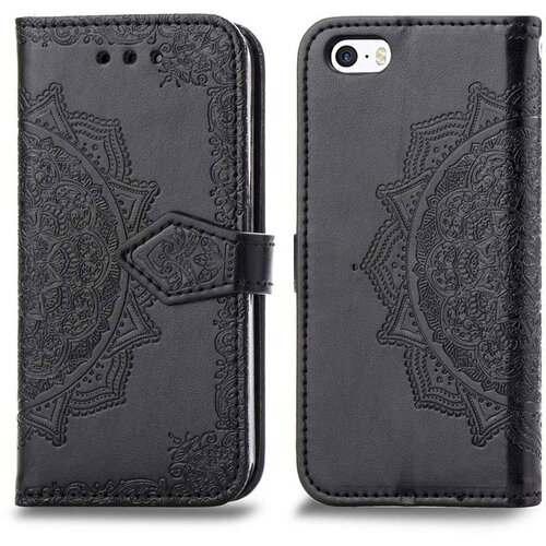  Maska za telefon na preklop Arabesque flip za iPhone XS Max crna Cene