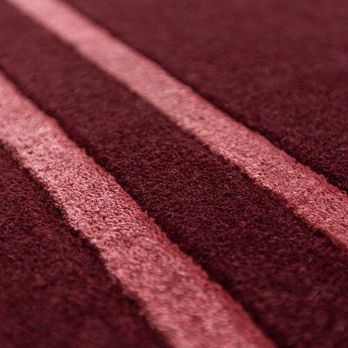 Flair Rugs Bordo rdeča ročno tkana volnena preproga 160x230 cm Gatsby &amp;ndash; Slike