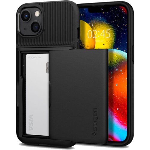  Spigen Slim Armor CS Iphone 13 Black Cene