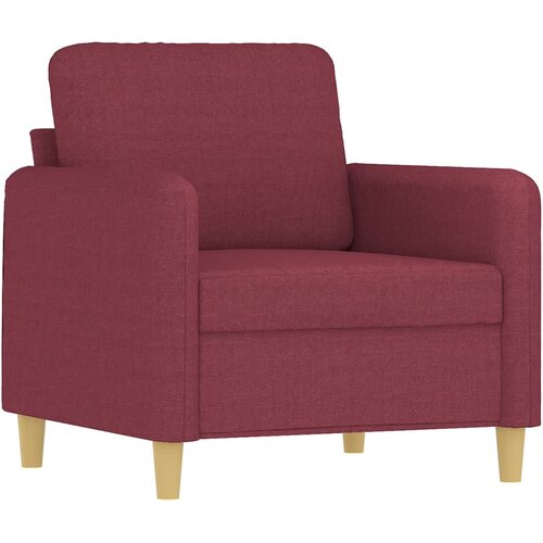 vidaXL Fotelj vinsko rdeč 60 cm blago, (20928857) Cene