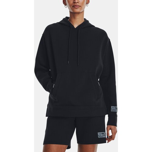Under Armour Sweatshirt UA Summit Knit Hoodie-BLK - unisex Slike