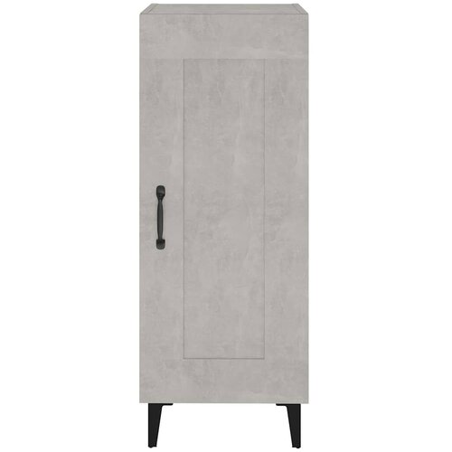  Komoda siva boja betona 34,5x34x90 cm od konstruiranog drva Slike
