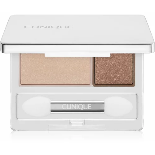 Clinique All About Shadow™ Duo Relaunch duo senčila za oči odtenek Like Mink - Shimmer 1,7 g