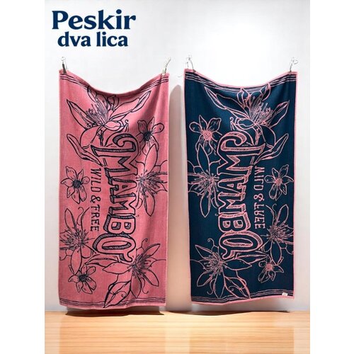 Peškir Dva Lica MAMBO Wild &amp Free 83x163 cm ( VLK000668-pinkmamba ) Cene