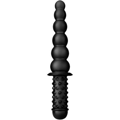BUTTR Akimbo - dvostruki analni dildo (crni) Slike