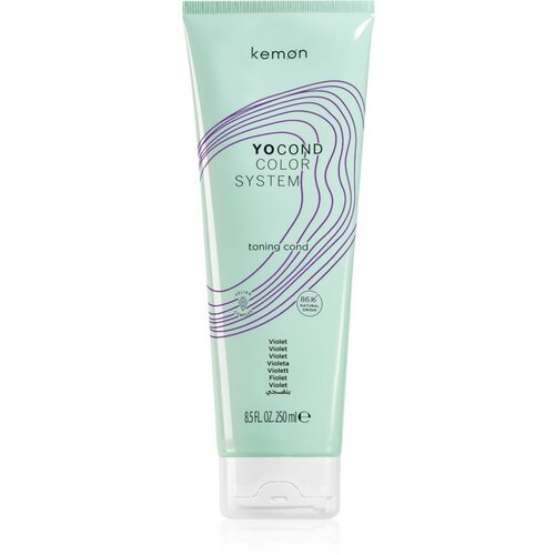 Kemon Yo Cond Color System Toning Cond tonizirajoči balzam za poživitev barve Violet 250 ml Cene