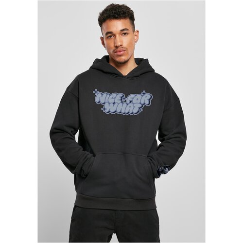 MT Upscale Men&amp;#039;s Nice For What ultra Heavy Oversize Hoodie - Black Slike