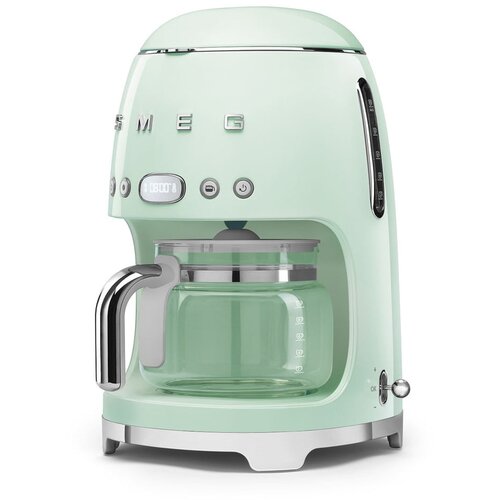 Smeg DCF02PGEU Filter-Kaffeemaschine 50&amp;#039;s Retro Style, Pastellgr&amp;uuml;n Slike