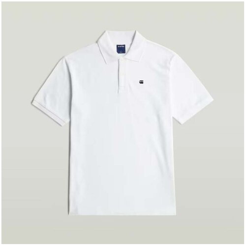 G-star Raw Polo majice kratki rokavi Polos Hombre Mod&egrave;le D29530 E558 Bela Cene