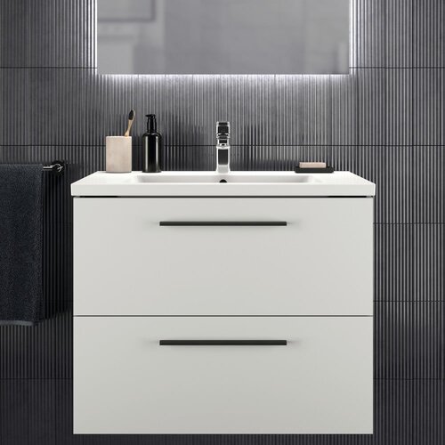 Ideal Standard bela stenska omarica za pod umivalnik 80x63 cm i.life b Slike