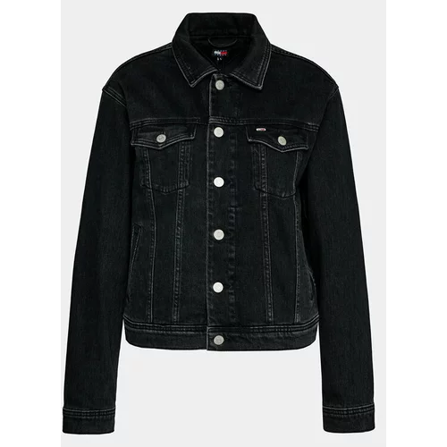 Tommy Jeans Jeans jakna DW0DW17210 Črna Regular Fit