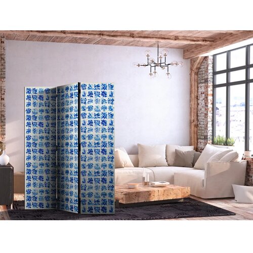  Paravan - Ceramic Tiles - Traditional Portuguese Blue Tiles Azulejos 135x172 Jednostrani Cijene