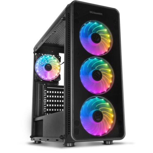 Nox Caja Hummer TGM Rainbow ATX 1XUSB3.0 2XUSB2.0 Negro RGB, (20598864) Cene