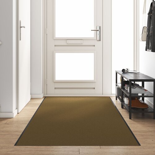 vidaXL Predpražnik Rjav, črn Poliamid 350 x 120 x 0.9 cm Predpražnik Cene