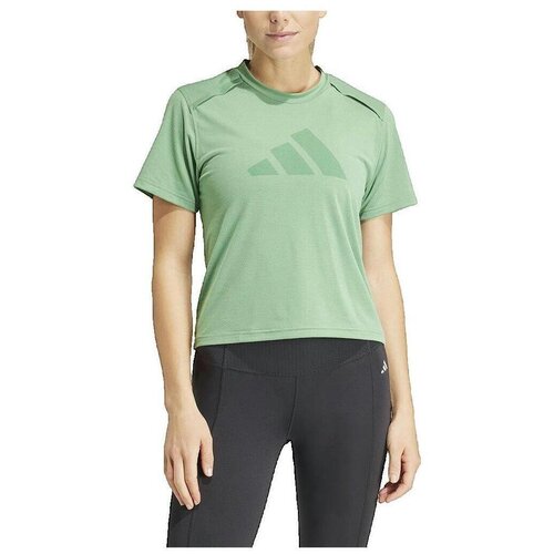 Adidas Majice s kratkimi rokavi T-shirt Power Performance Big Logo Zelena Cene