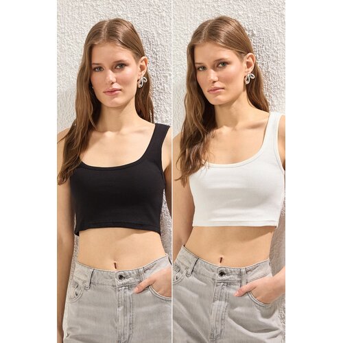 TRENDYOLMILLA Ženski set majici TWOSS25AL00054, Višebojni Cene