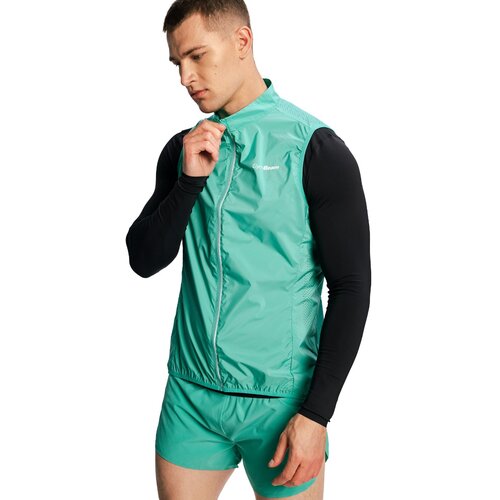 GymBeam Mu&amp;scaron;ki prsluk Pulse X Running Green Slike