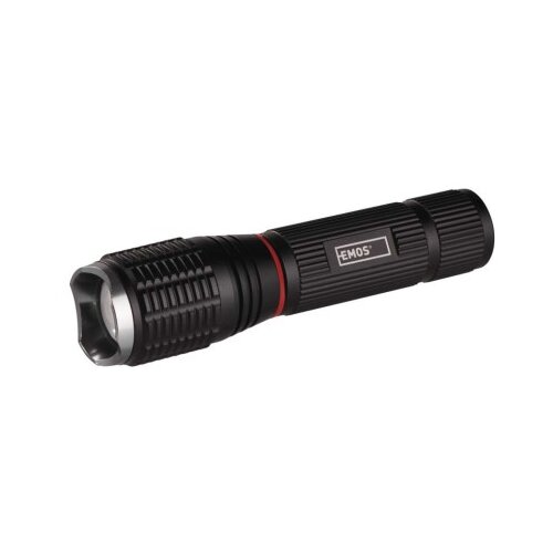  Ročna LED svetilka kovinska 5W + 3W COB, 230 lm,3× AAA,fokus Cene