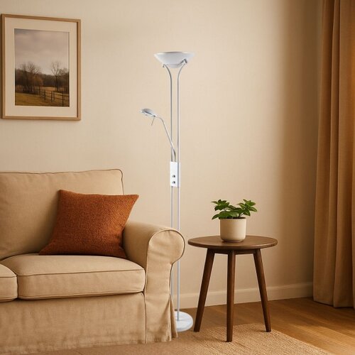  brilagi - prigu&amp;scaron;iva podna lampa scarlett 1xR7s/230W/230V + 1xG9/40W bela Slike
