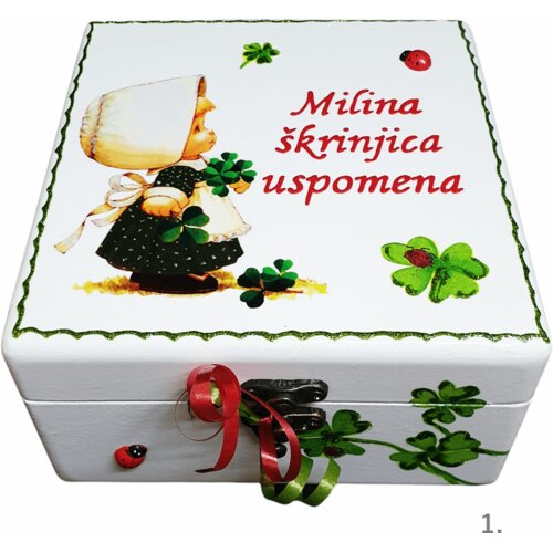  Unikatne &scaron;katlice za krst, rojstni dan &ndash; Darilo, ki varuje najdragocenej&scaron;e spomine deklic - 1. - 16514 Cene