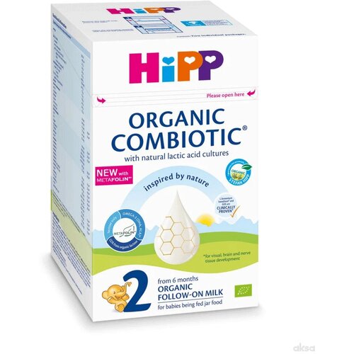 Hipp mlijeko combiotic 2 800g Slike