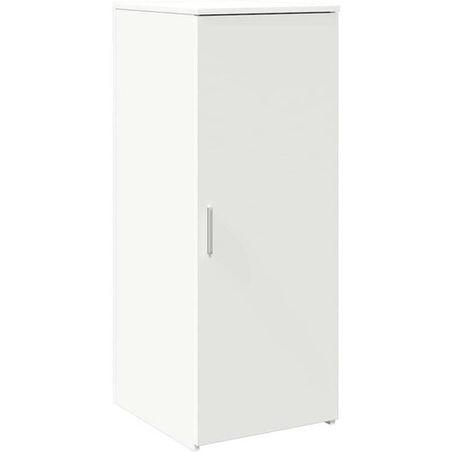 VidaXL Recepcijski stol bijeli 135x50x103,5 cm izrađeno drvo Slike