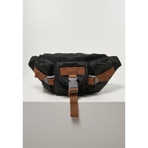 Urban Classics Accessoires Recycled ripstop hiking shoulder bag black Cene
