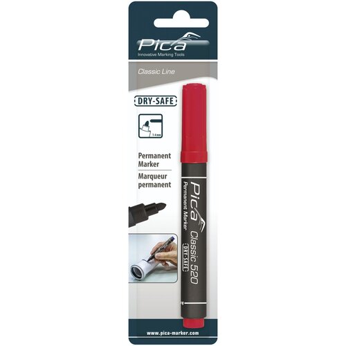 Pica - Marker Permanentmarker 1-4mm, Rund spitze, rot / SB Cijene