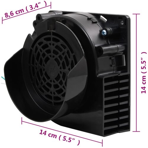  LED svjetlosne trake sa 110 LED žarulja i ventilatorom 1100 cm Slike