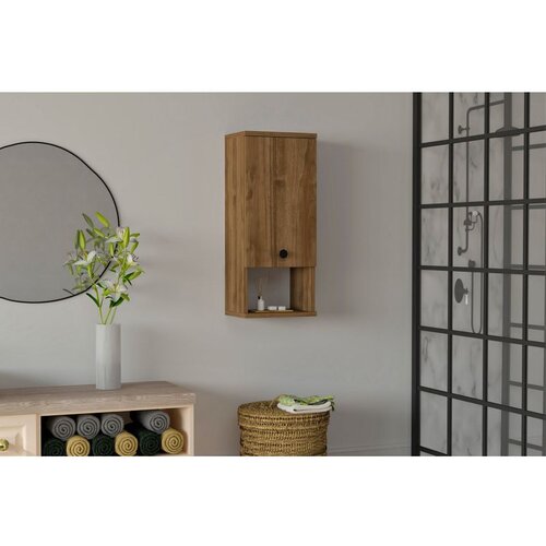 Hanah home Mis - Walnut Walnut Bathroom Cabinet Cene