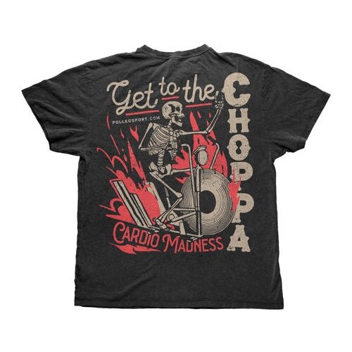 Polleo Sport Vintage Muscle T-shirt, Get To The Choppa - XXL, (20496461) Cene