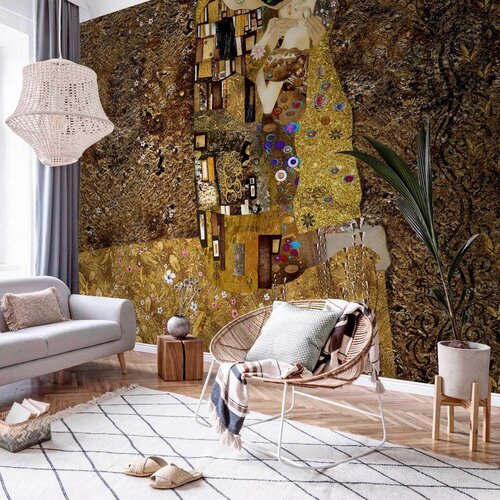 Artgeist Fototapeta Golden Kiss, 250x175cm Slike