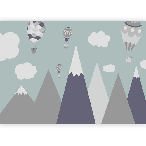 Artgeist Fototapeta Balloon Land, 300x210cm Cene