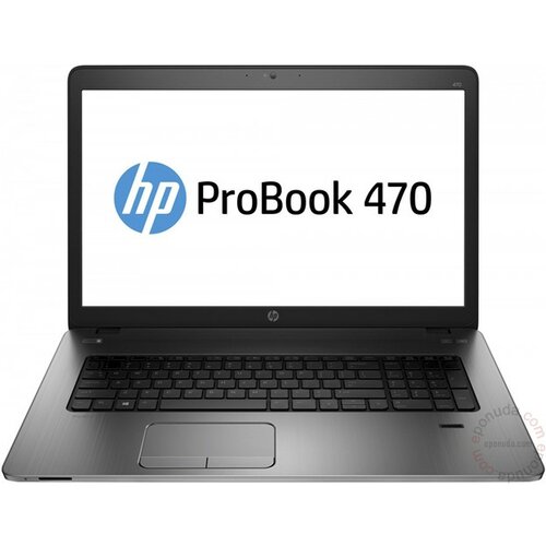 Hp ProBook 470 G2/Intel Core i5-4210U/17.3''/4GB/500GB/AMD Radeon R5 M255/DVD RW/FreeDOS/SR, G6W50EA laptop Slike