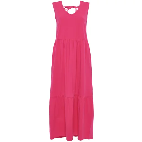 Threadbare Ljetna haljina 'Byers Tiered' roza
