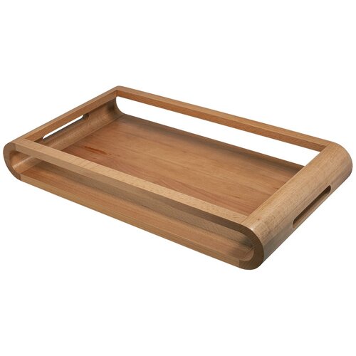 ARTELEGNO VASD Dwustronna taca z drewna bukowego 27 x 49 cm Slike