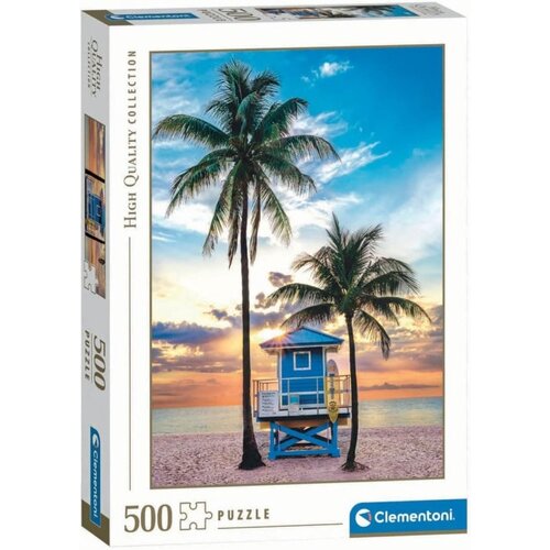 Clementoni puzzle 500 hqc miami beach, florida 2025 ( CL35568 ) Cene