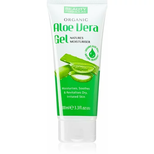 Beauty Formulas Aloe Vera hidratantni gel za tijelo i lice 100 ml