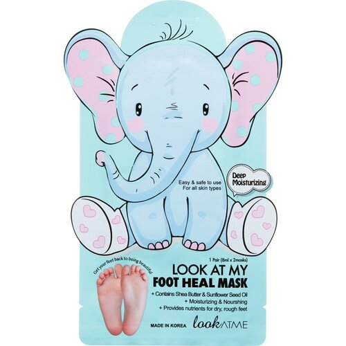 Lookat my foot heal mask elephant 1 pair (2x8ml) Cene
