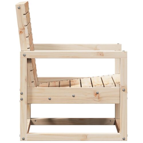  Vrtna stolica 57,5 x 63 x 76 cm od masivne borovine Slike