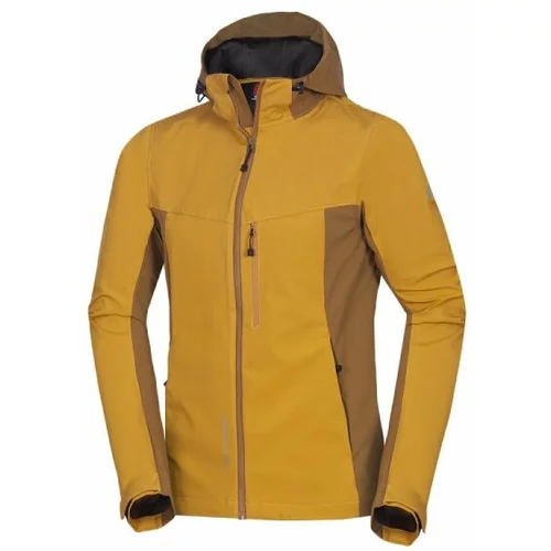 NORTHFINDER BRENSSON Muška softshell jakna, žuta, veličina