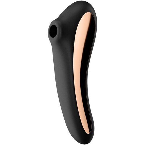 Satisfyer Vibrator Dual Kiss črn Cene