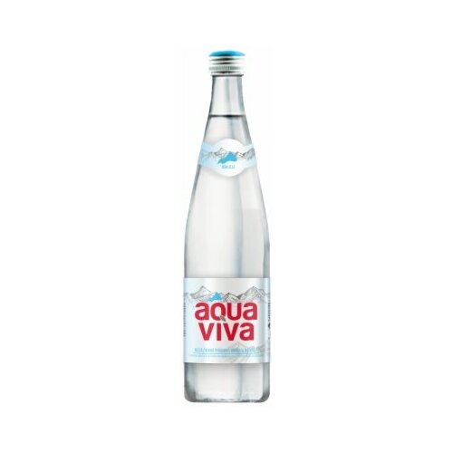 Aqua Viva mineralna negazirana voda 750ml staklo Slike