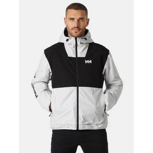 Helly Hansen Men&amp;#039;s Ervik Ins Rain Jacket Nimbus Cloud L Jakna na otvorenom Slike