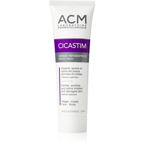Acm Cicastim Repair Cream regeneracijska in pomirjajoča krema 20 ml Slike