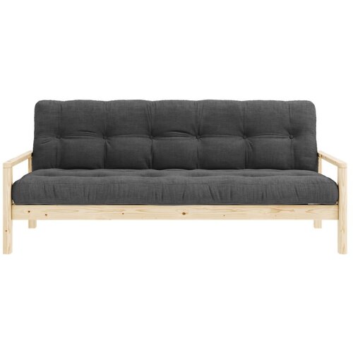 Karup Design Črna/antracitno siva raztegljiva sedežna garnitura 205 cm Knob – Cene