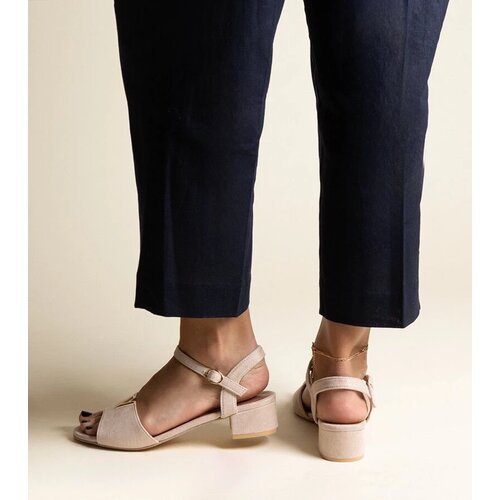D/CEO Black sandals on a block heel Millo Cene