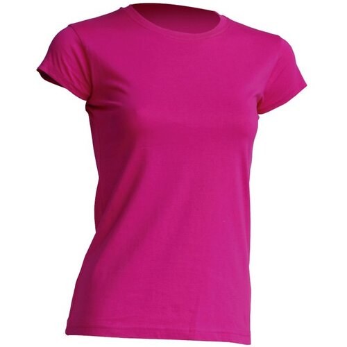  T-shirt majica kratki rukav r-neck fucsia Cijene