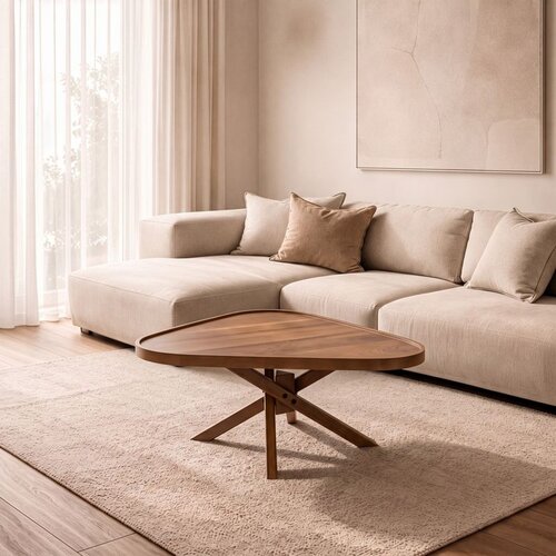 Hanah home klub sto Oscar Ucgen 95, 95 cm, orah Cene