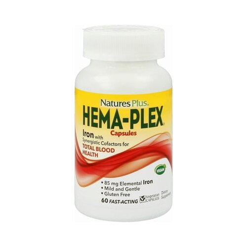 Nature&amp;#039;s Plus Hema-Plex kapsule Slike